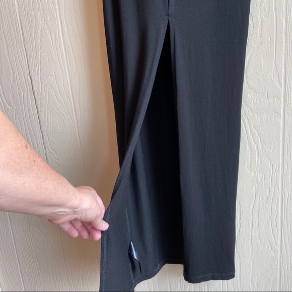 ASOS One Shoulder Form Fitting Back Slit Maxi - Picture 10 of 14